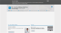 Desktop Screenshot of drmilianimolina.com